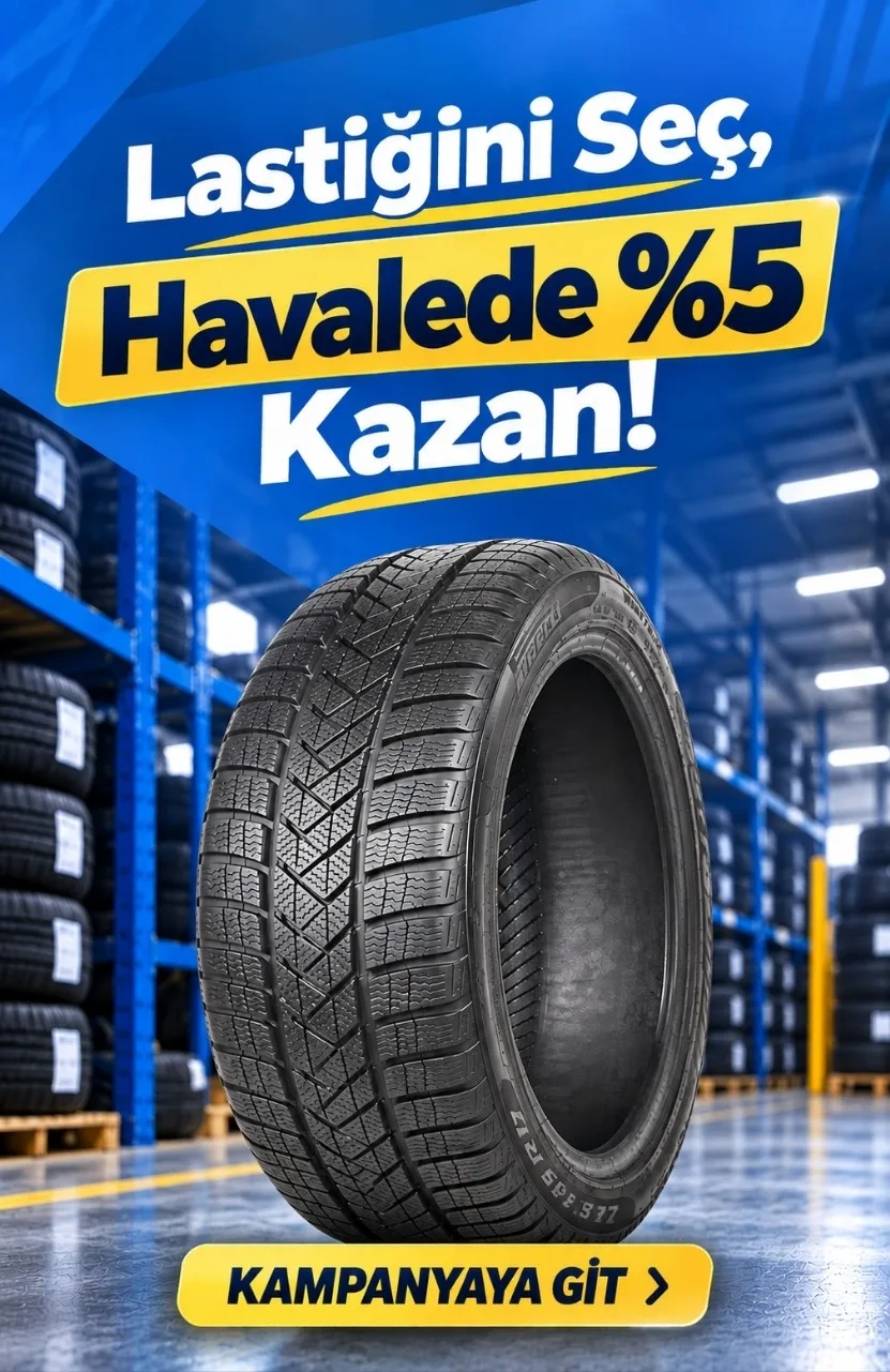 Lastiğini Seç, Havalede %5 Kazan