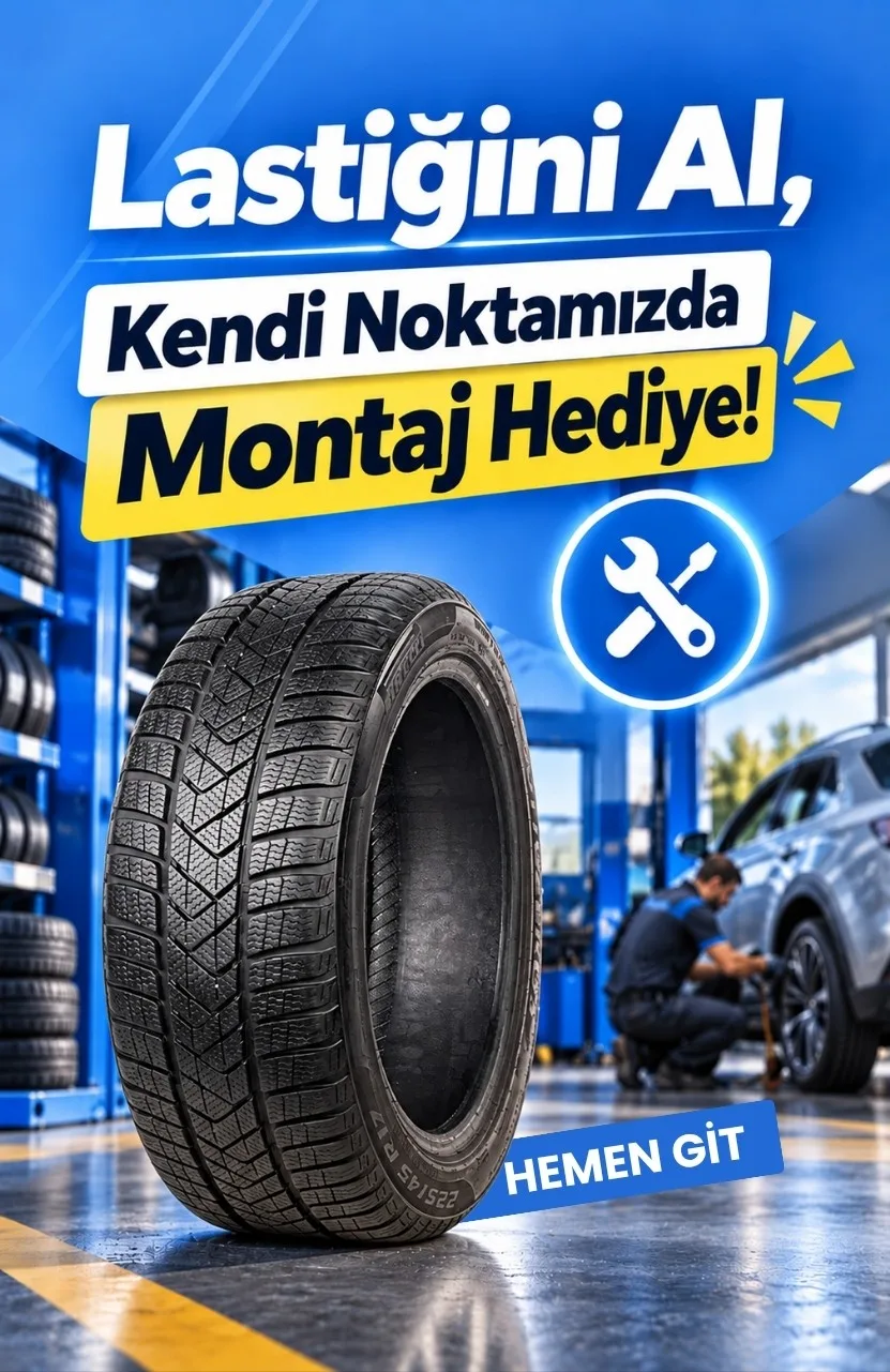 Lastiğini Al, Kendi Noktamızda Montaj Hediye
