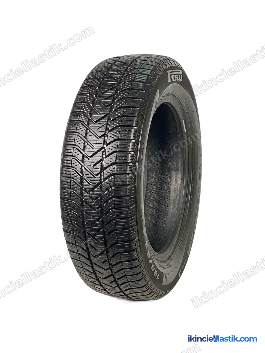 Pirelli Snowcontrol3 185/65R15 92T 8mm 2.El Kış Lastiği (2018)
